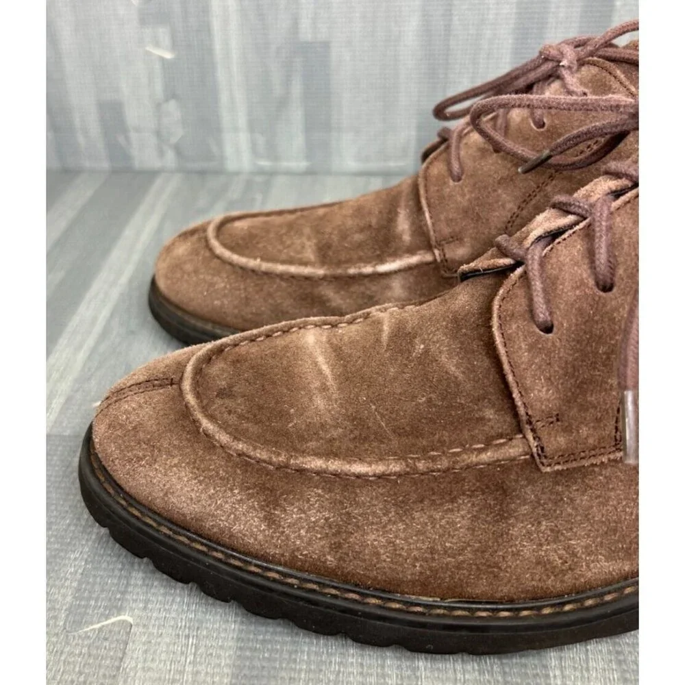Blue Saks Fifth Avenue Oxford Dress Shoes Men's Size 9M Brown